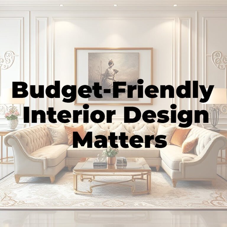 Budget-Friendly Interior Design: How to Decorate Without Breaking the Bank